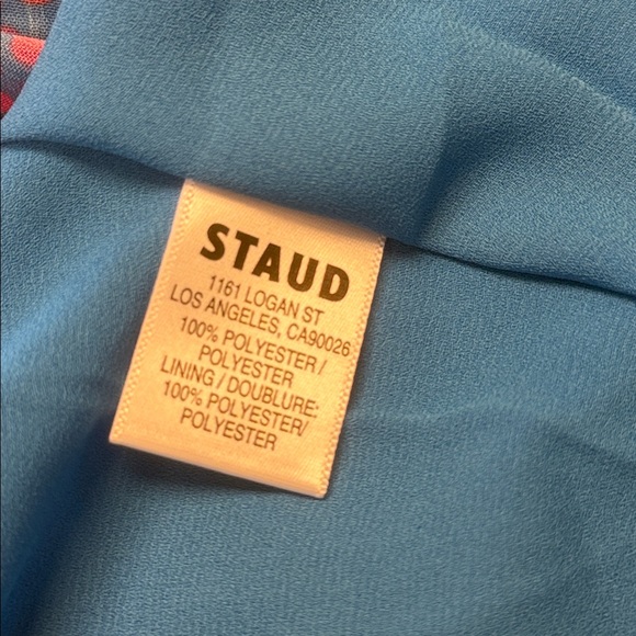 STAUD ASHLYN DRESS MULTI WHIRLPOOL DRESS - 8 - Picture 6 of 6